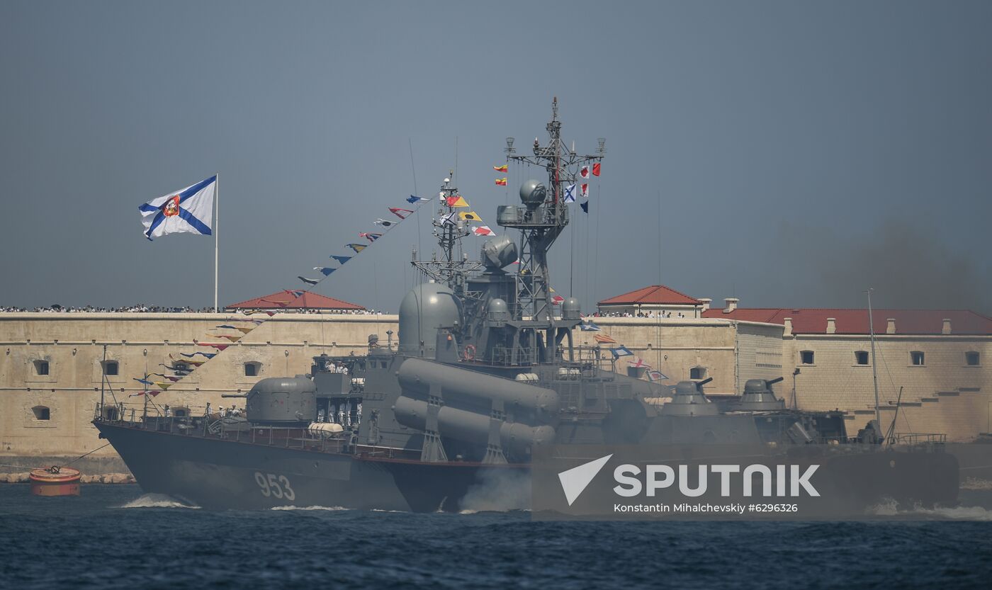 Russia Navy Day Parade 