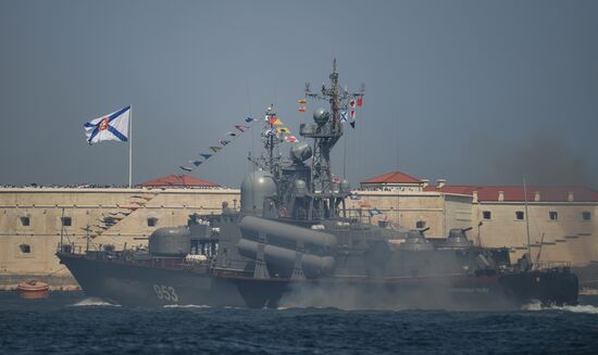 Russia Navy Day Parade 
