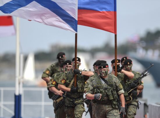 Russia Navy Day Parade 