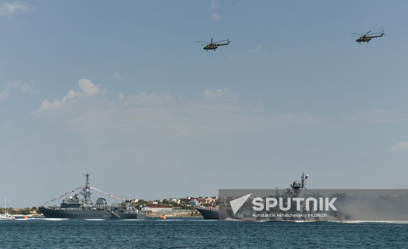 Russia Navy Day Parade 