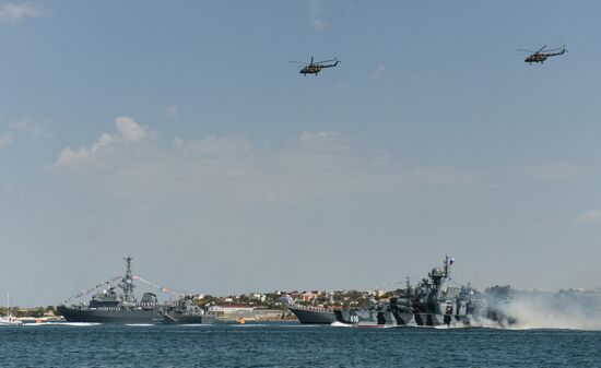 Russia Navy Day Parade 