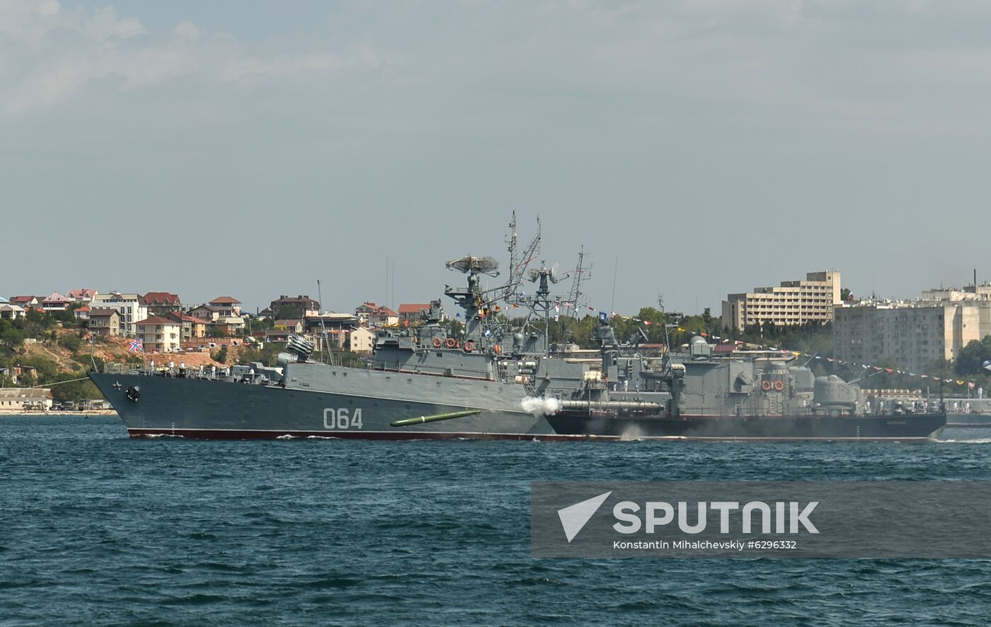 Russia Navy Day Parade