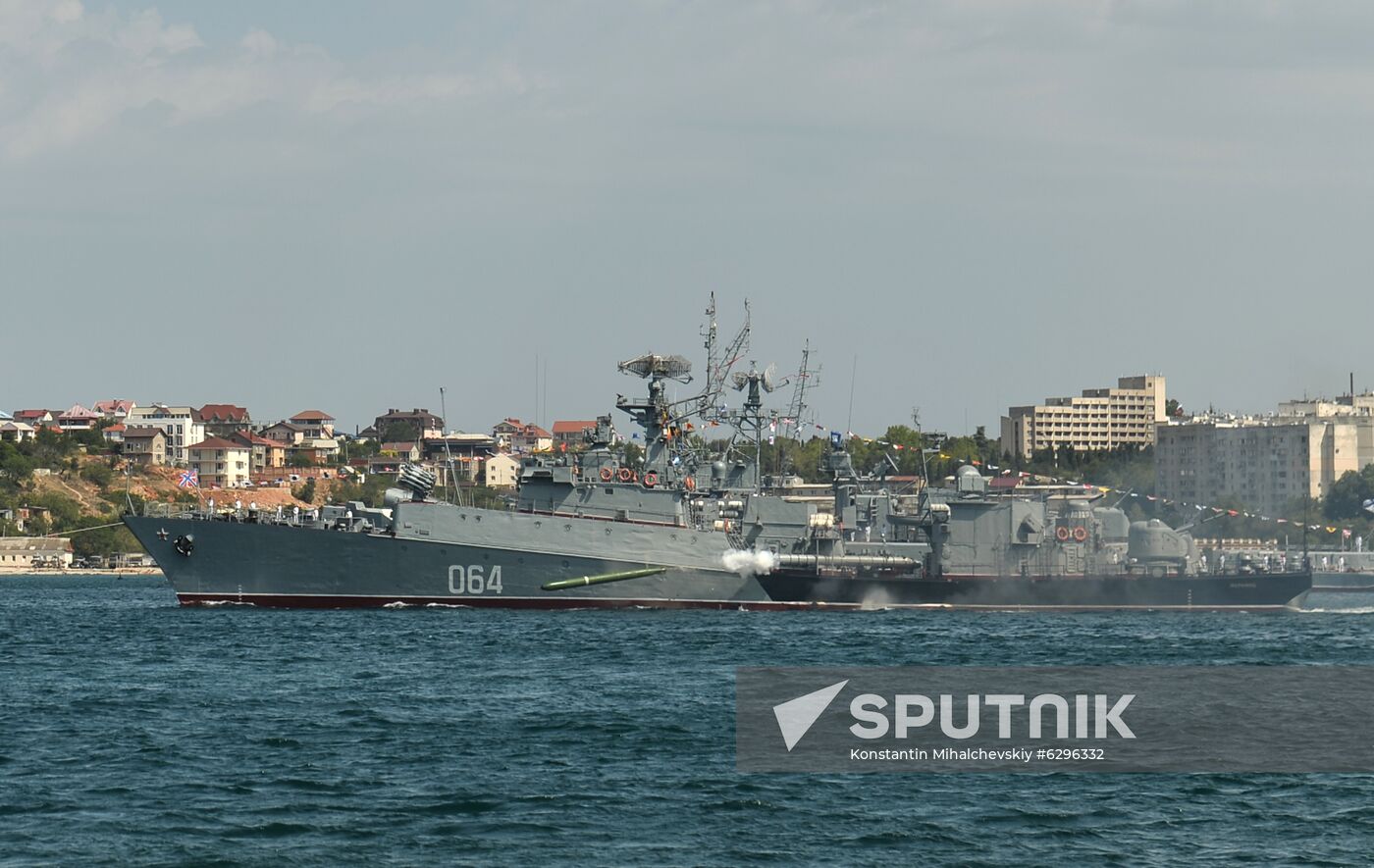 Russia Navy Day Parade 