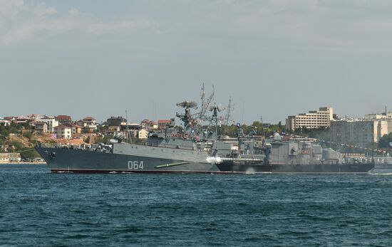 Russia Navy Day Parade 