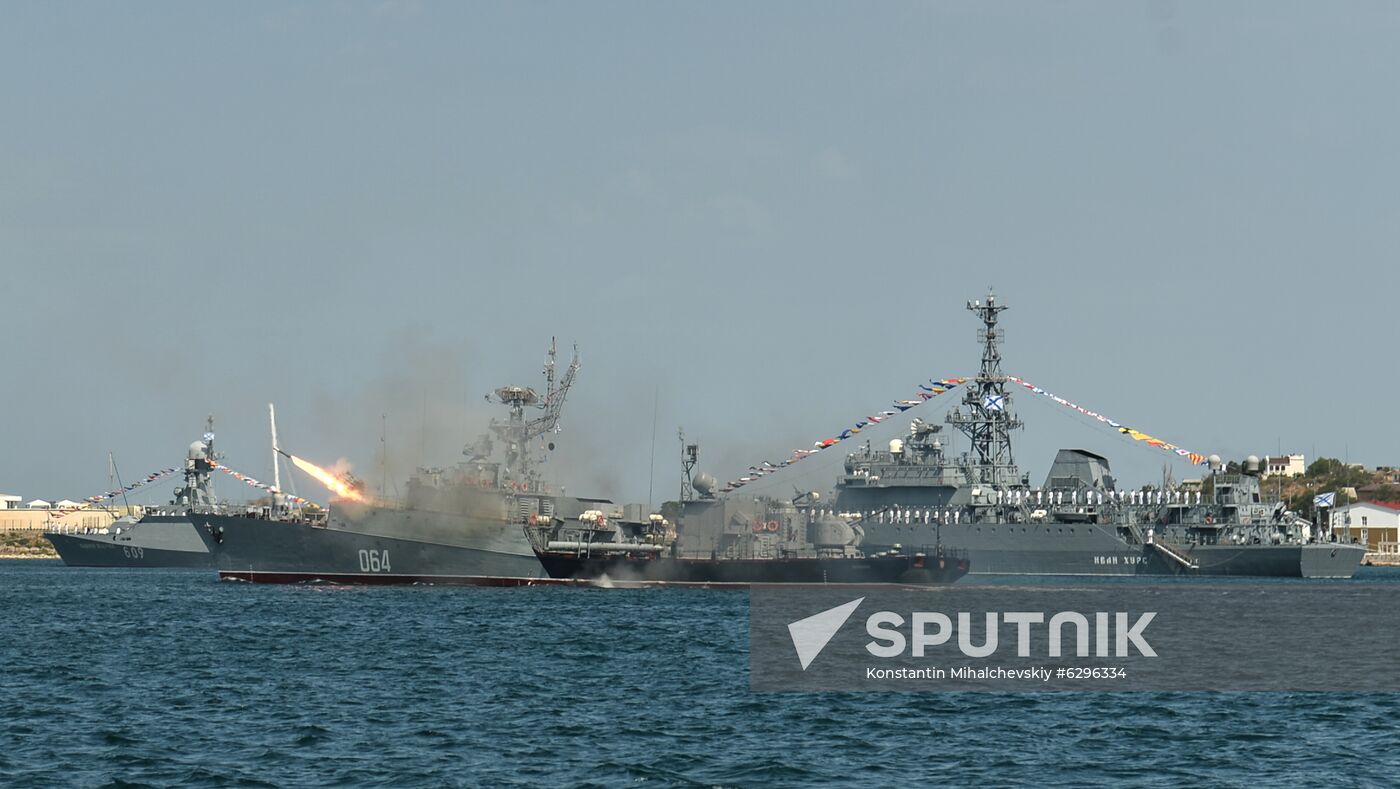 Russia Navy Day Parade 