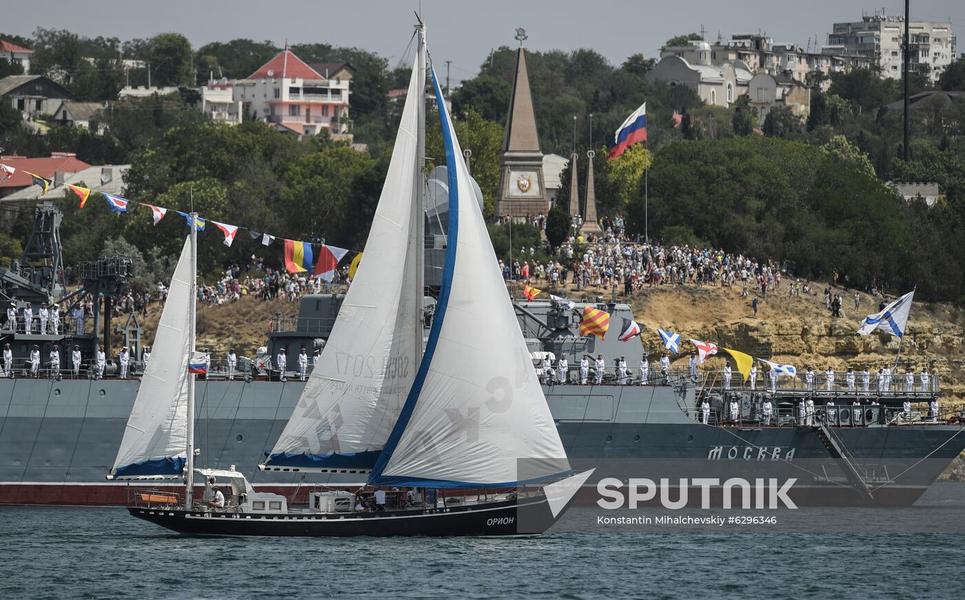 Russia Navy Day Parade