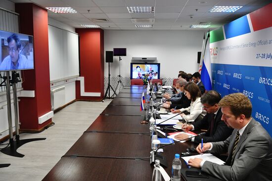 Meetings of BRICS Committee of Senior Energy Officials and Working Group on Energy Saving and Energy Efficiency