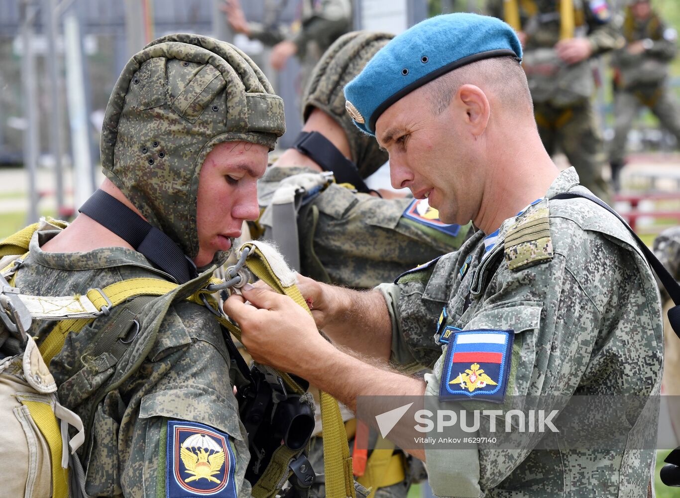 Russia Airborne Troops Training