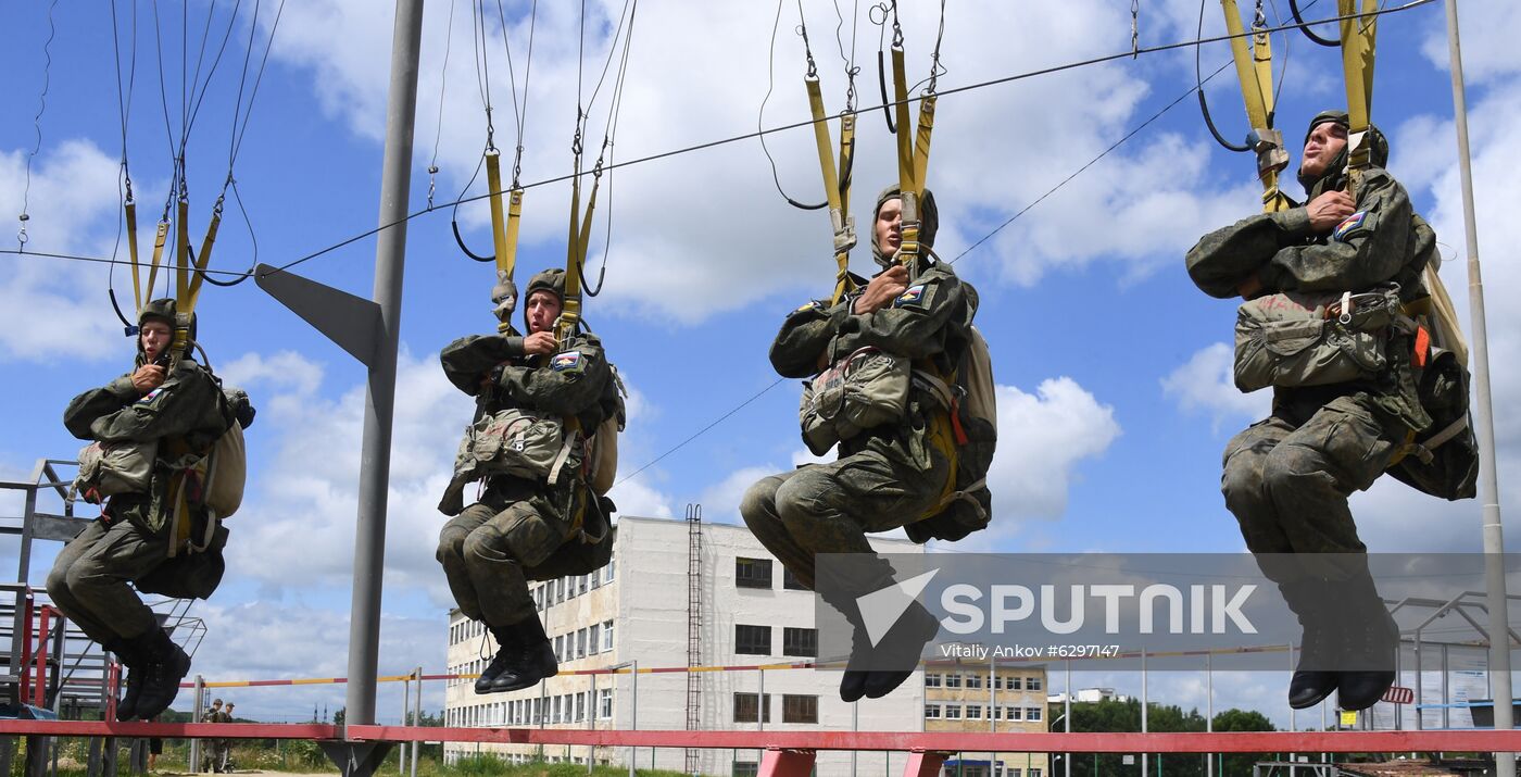 Russia Airborne Troops Training