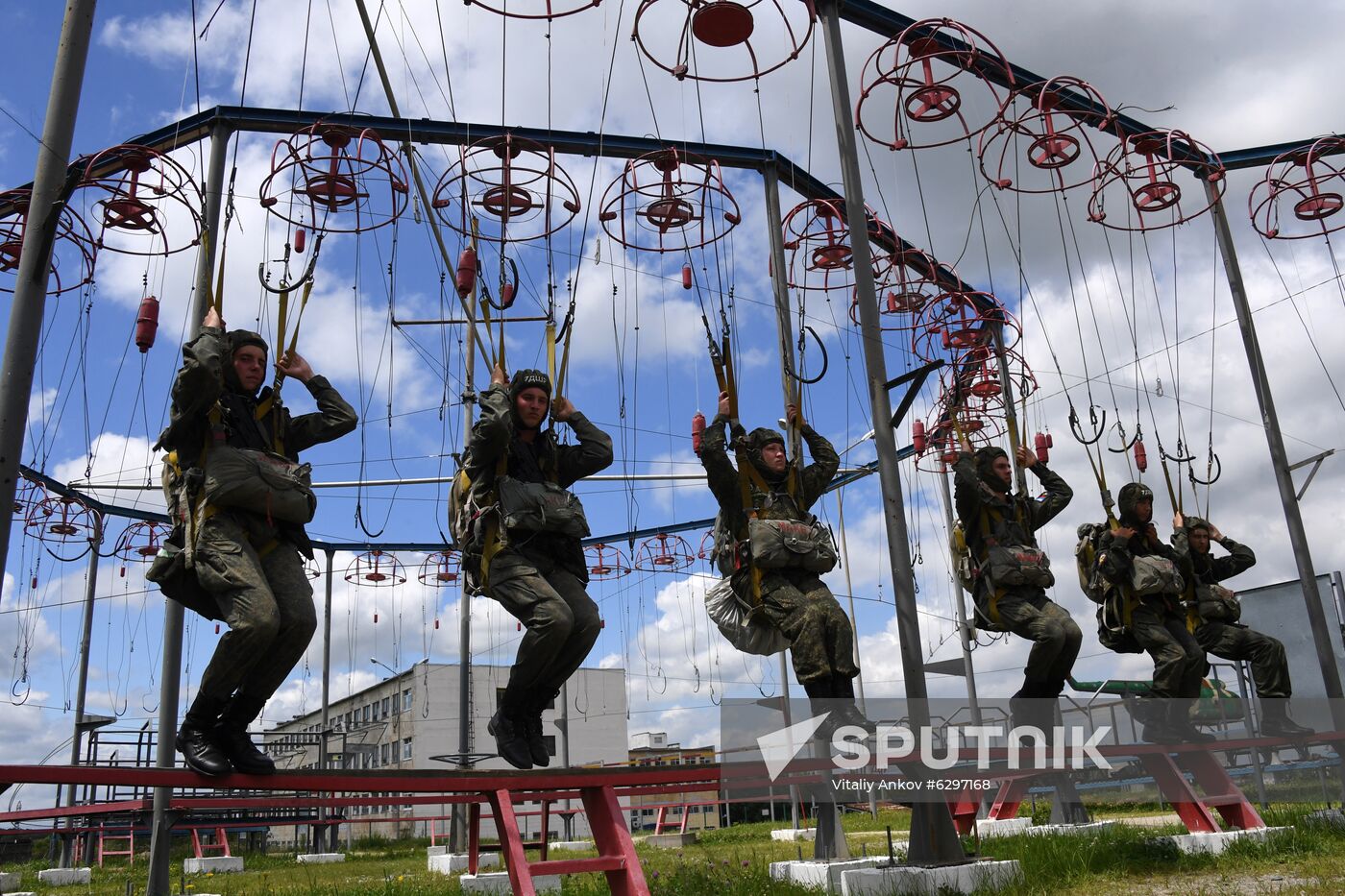 Russia Airborne Troops Training