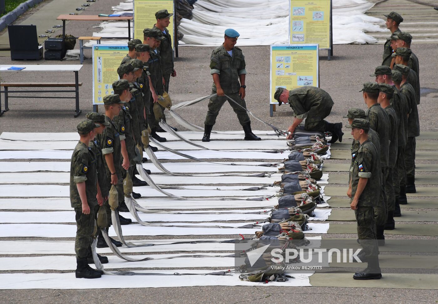 Russia Airborne Troops Training