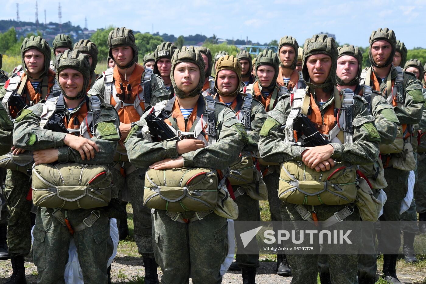 Russia Airborne Troops Training