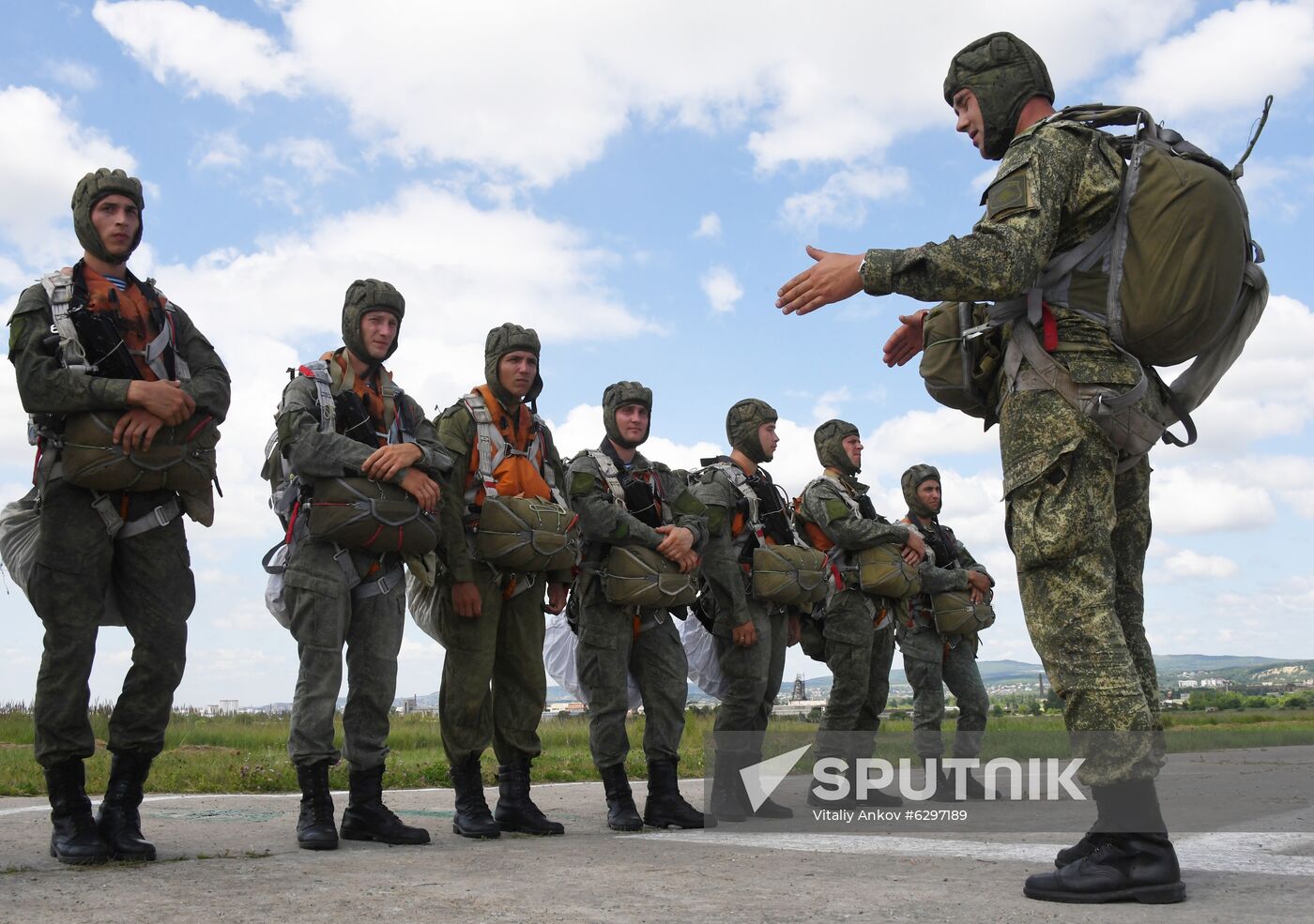 Russia Airborne Troops Training