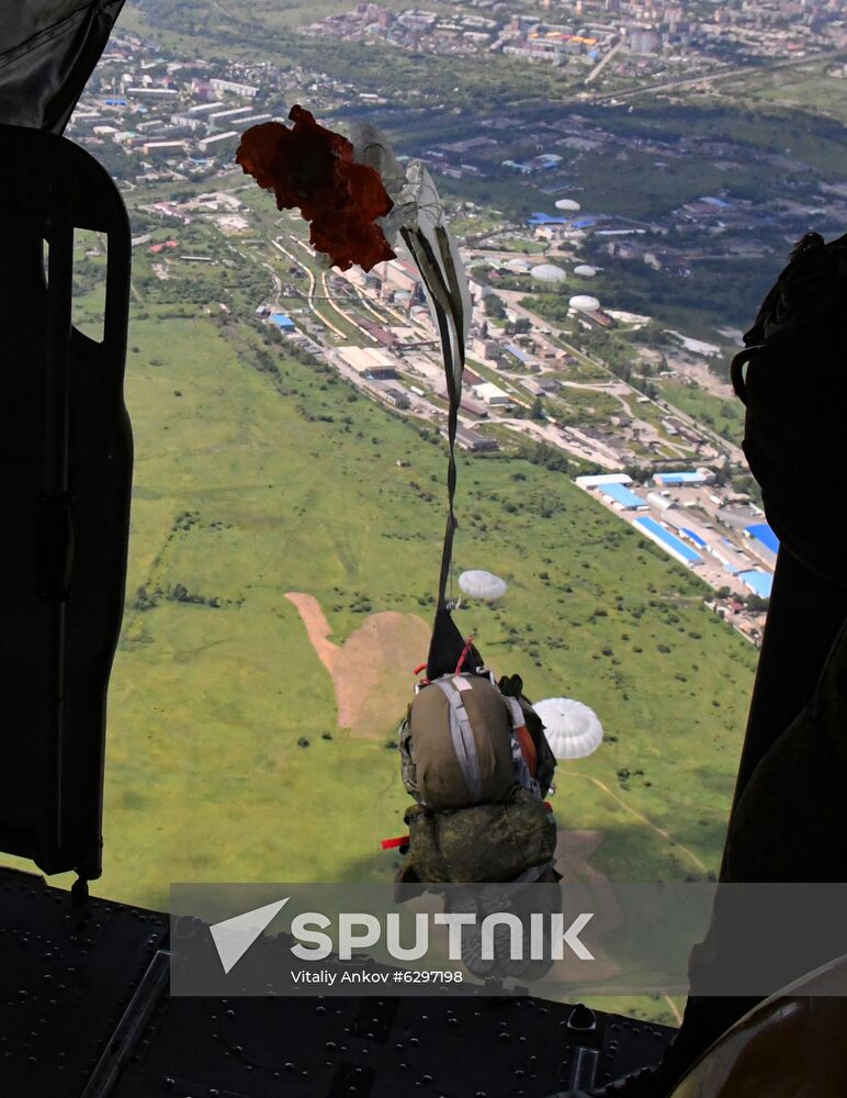 Russia Airborne Troops Training