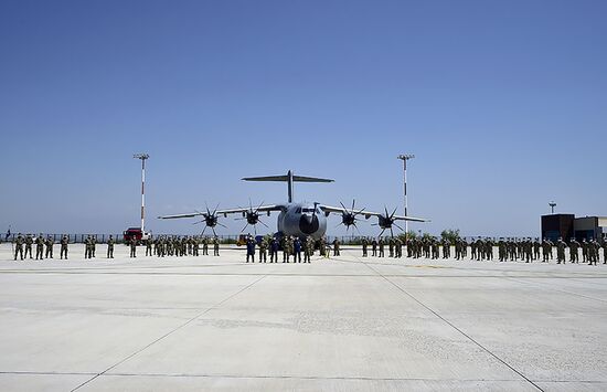 Azerbaijan Turkey Military Drills