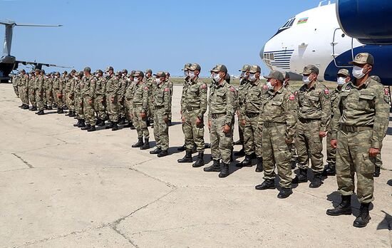 Azerbaijan Turkey Military Drills