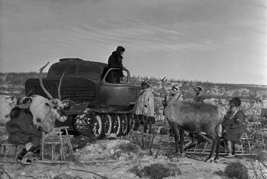 Yakutian reindeer breeders