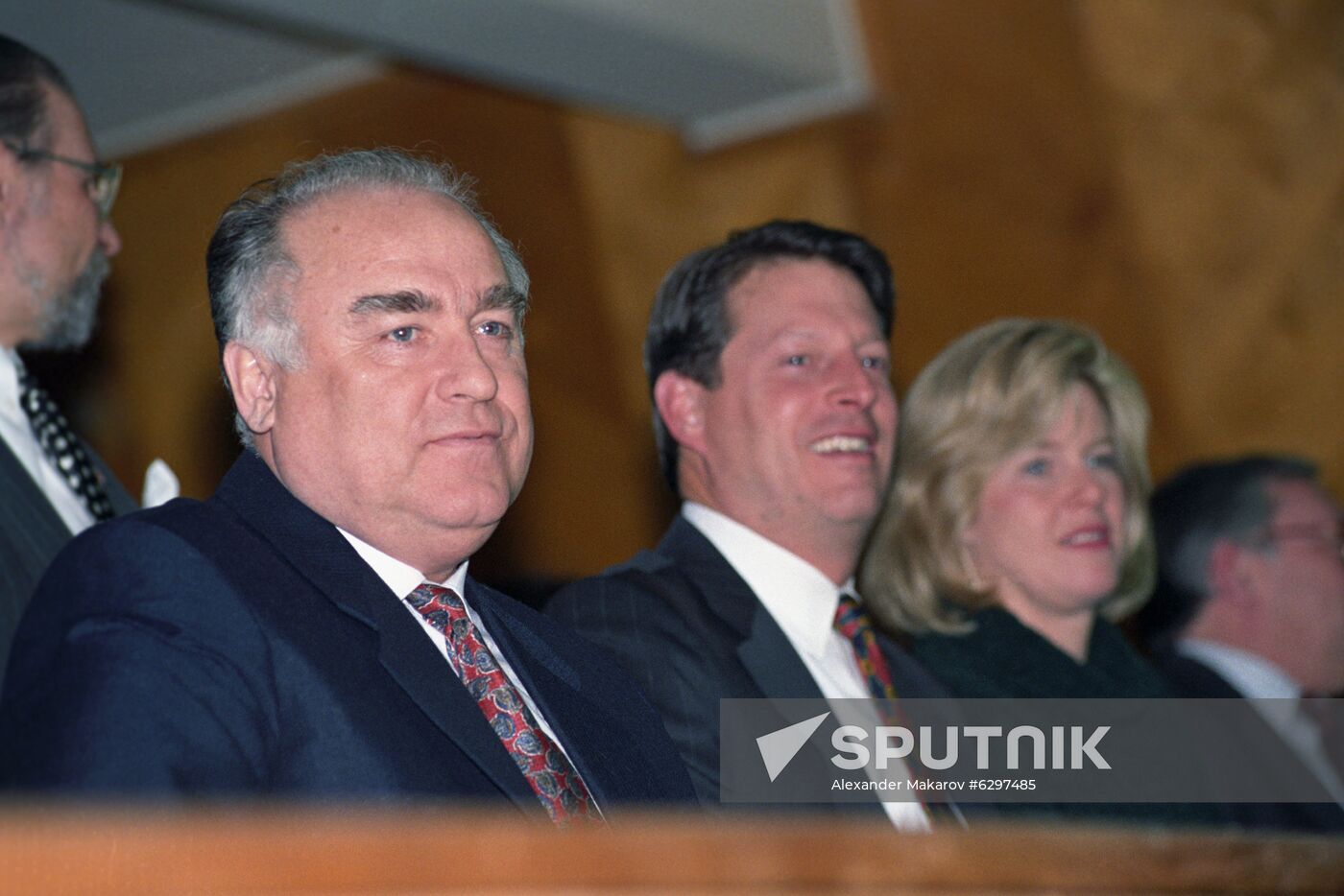 US Vice President Al Gore in Russia