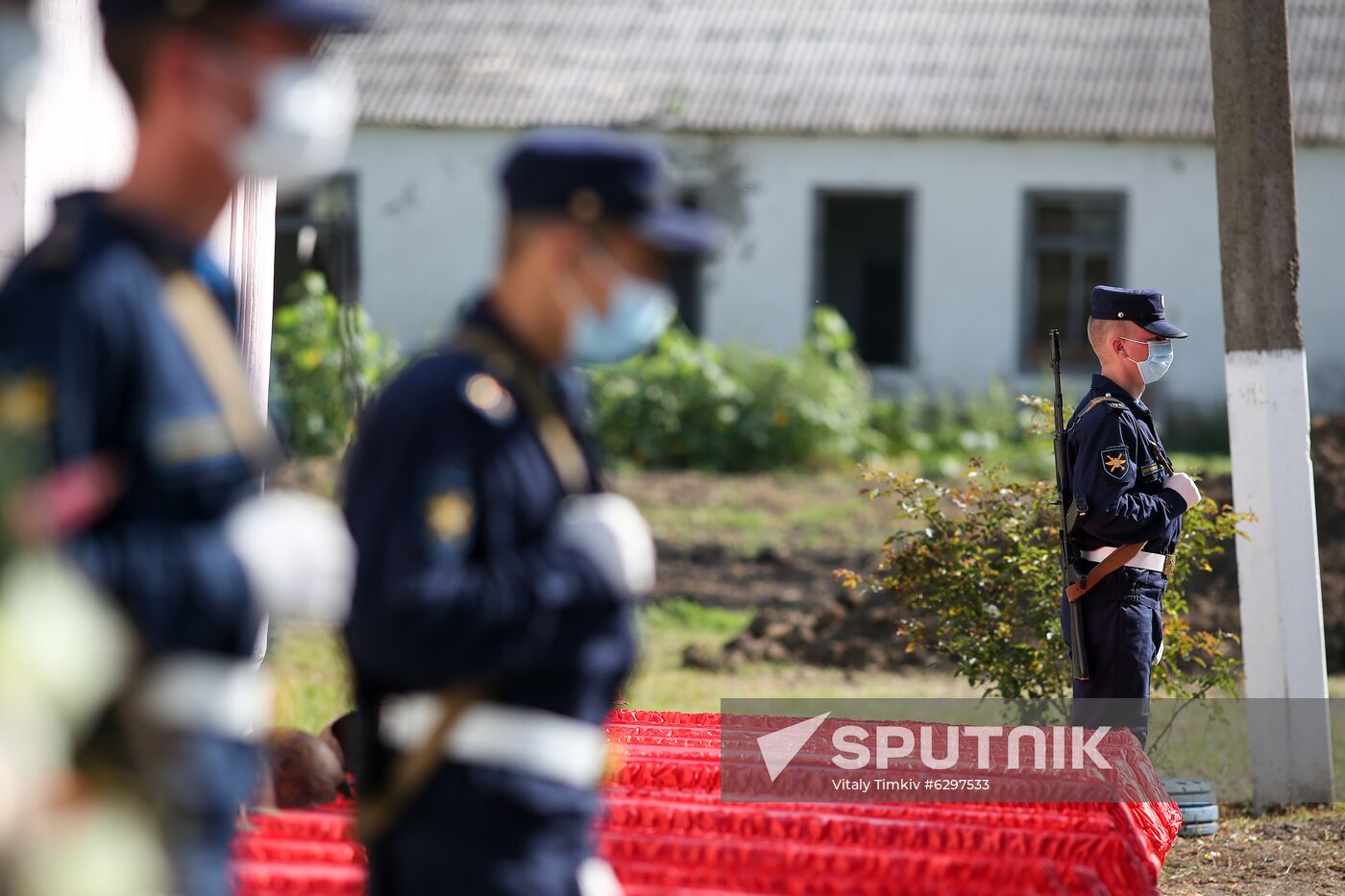 Russia WWII Soviet Soldiers Reburial