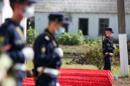 Russia WWII Soviet Soldiers Reburial
