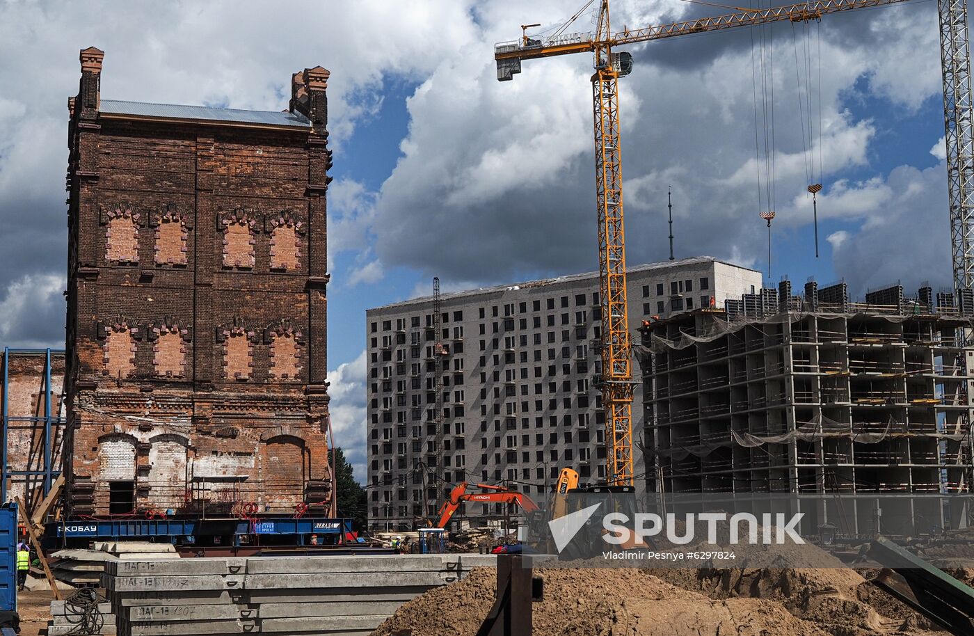 Russia Water Tower Relocation