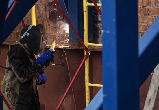 Russia Water Tower Relocation