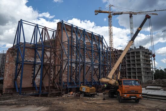 Russia Water Tower Relocation