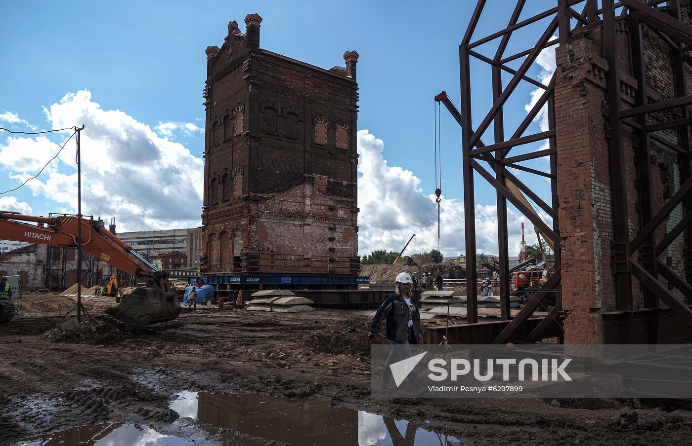 Russia Water Tower Relocation