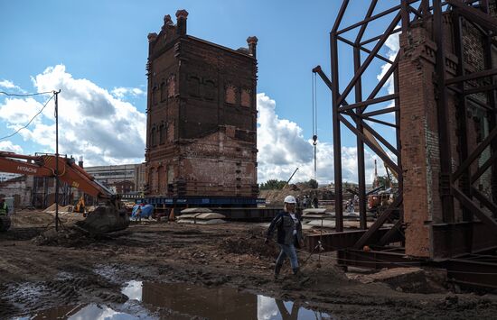 Russia Water Tower Relocation