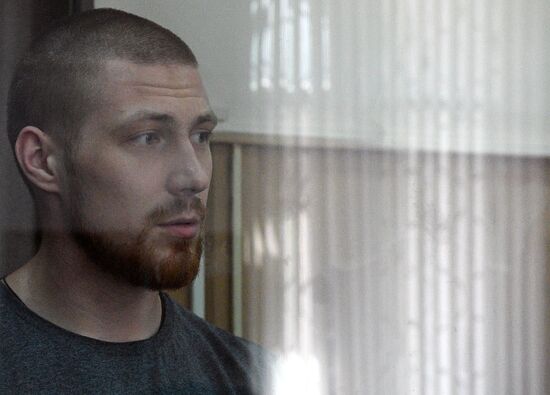 Russia Golunov Police Court