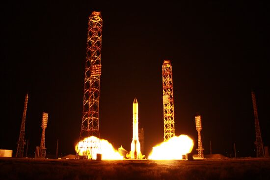 Kazakhstan Russia Space Proton-M Launch