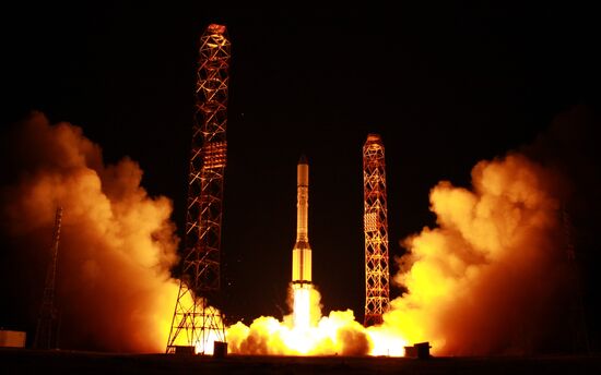 Kazakhstan Russia Space Proton-M Launch