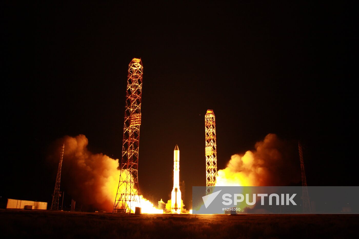 Kazakhstan Russia Space Proton-M Launch