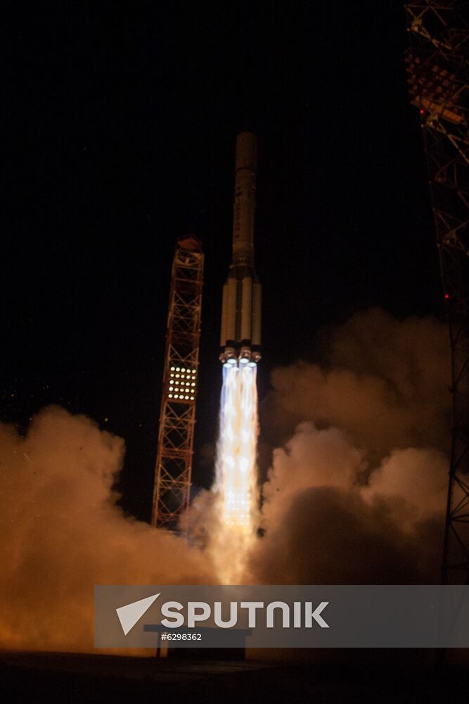 Kazakhstan Russia Space Proton-M Launch