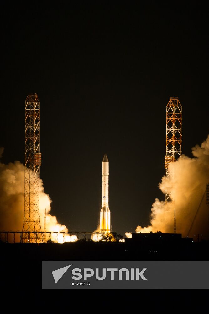 Kazakhstan Russia Space Proton-M Launch
