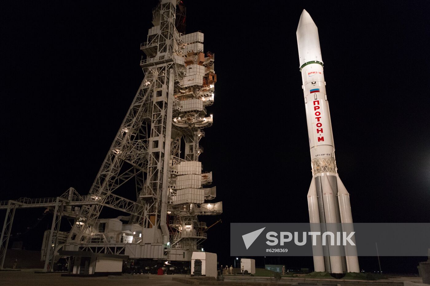 Kazakhstan Russia Space Proton-M Launch