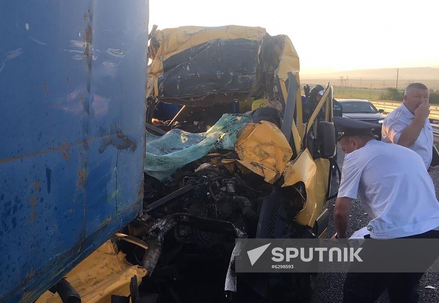 Russia Crimea Deadly Road Accident