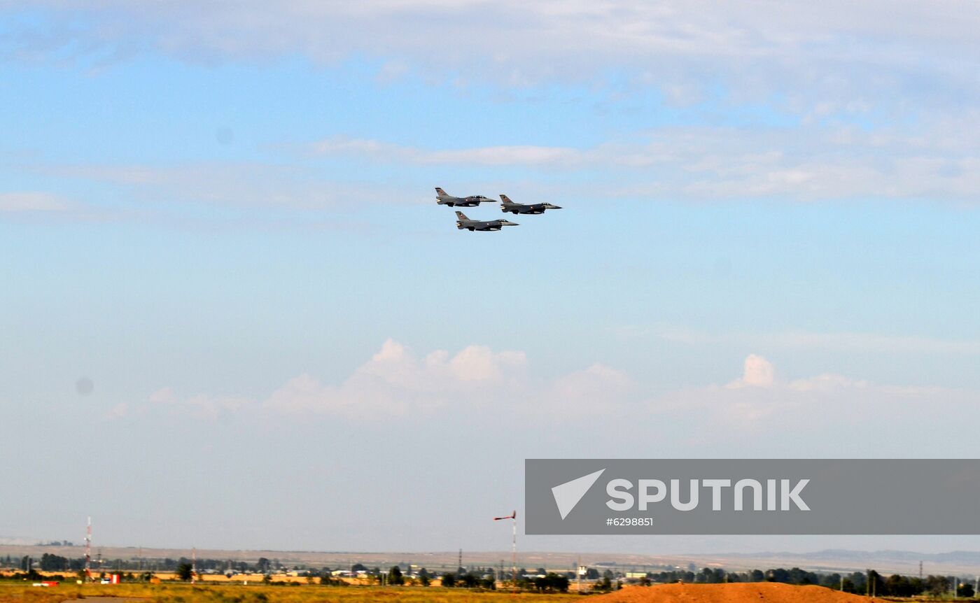 Azerbaijan Turkey Military Drills 