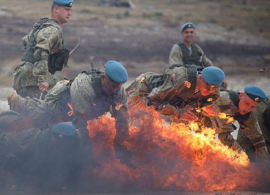 Russia Paratroopers' Day Celebration