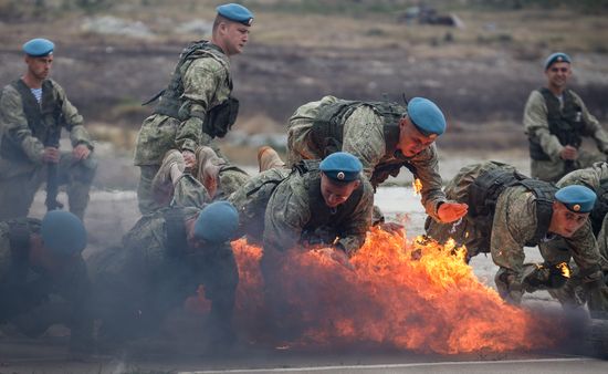 Russia Paratroopers' Day Celebration