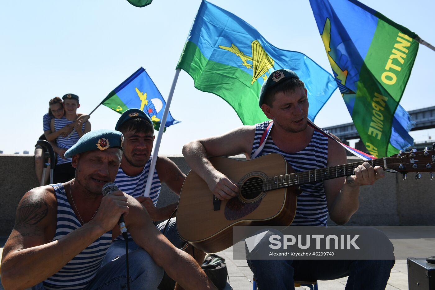 Russia Paratroopers' Day Celebration