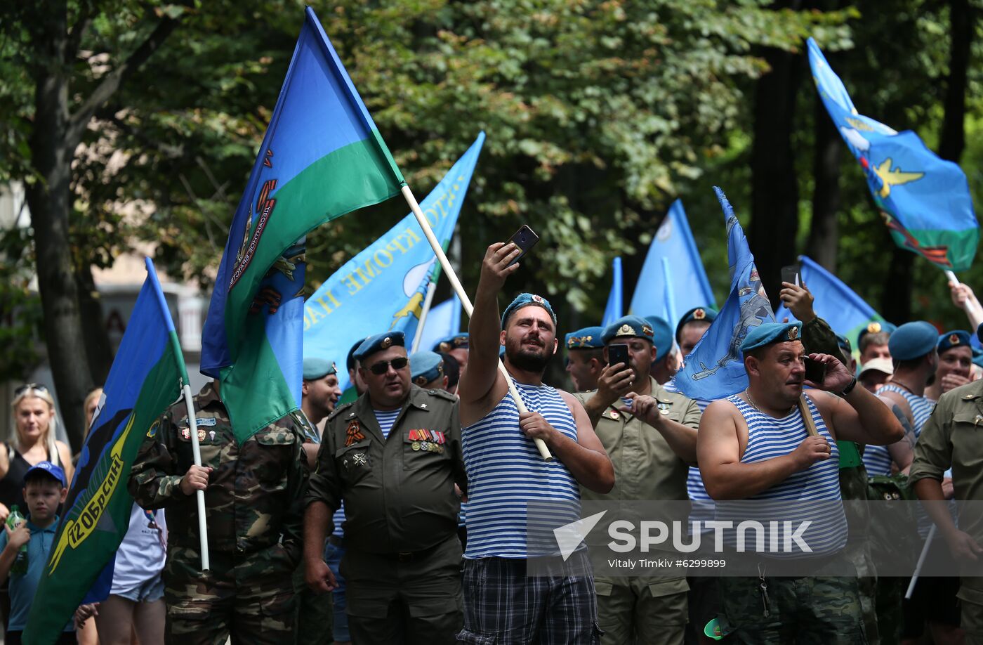 Russia Paratroopers' Day Celebration