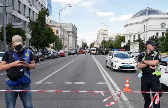 Ukraine Bomb Detonate Threat