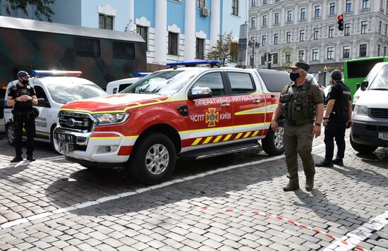 Ukraine Bomb Detonate Threat