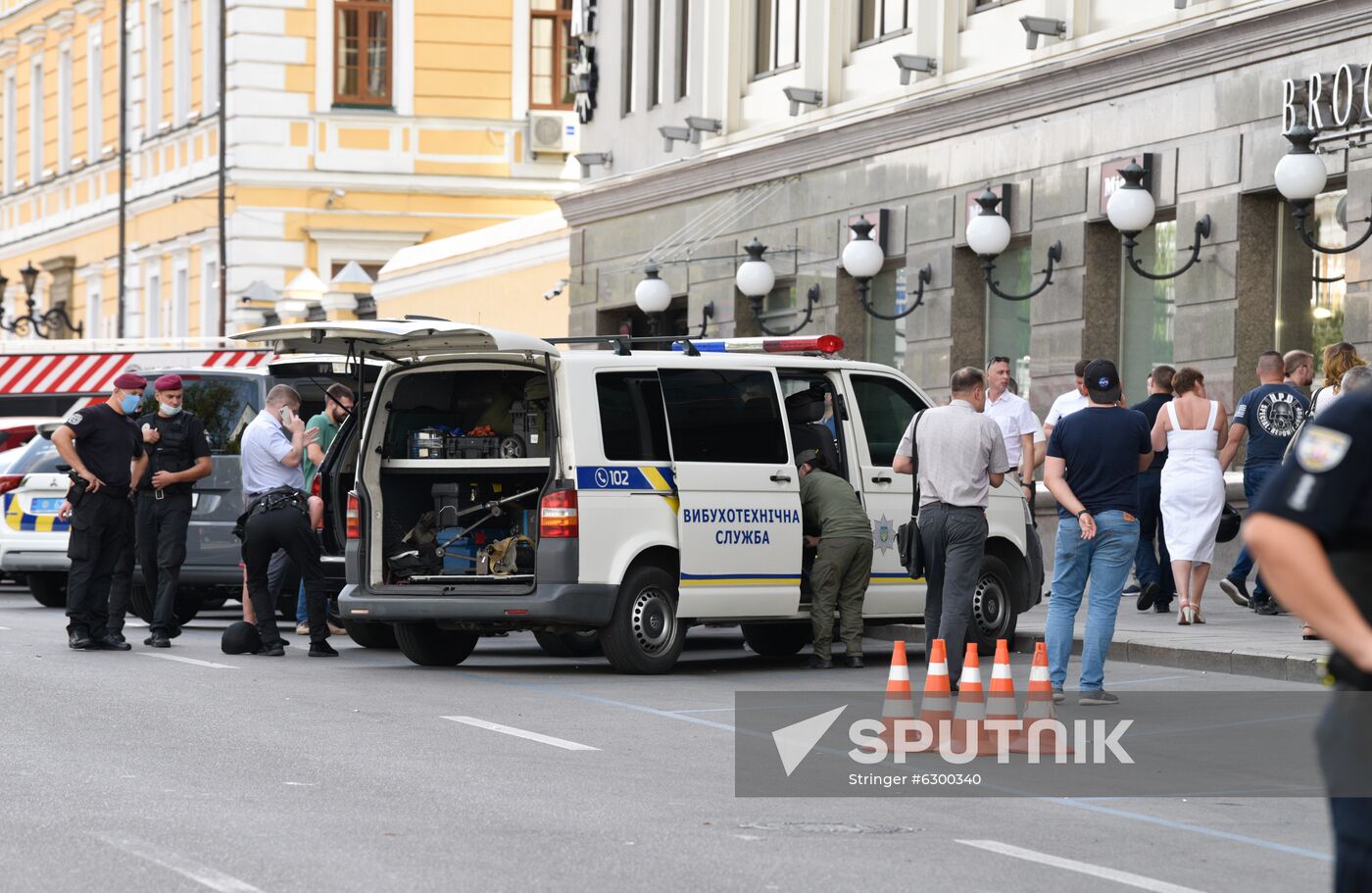 Ukraine Bomb Detonate Threat