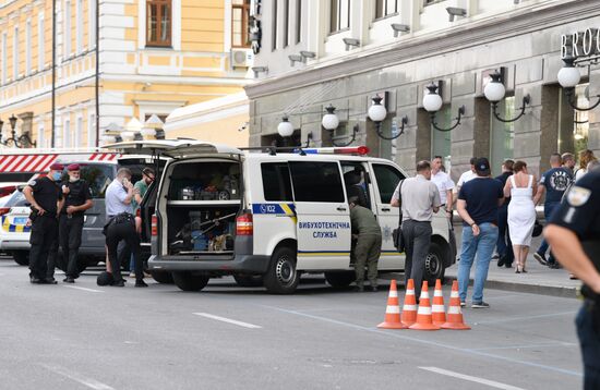 Ukraine Bomb Detonate Threat
