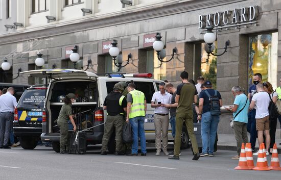 Ukraine Bomb Detonate Threat