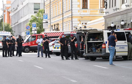 Ukraine Bomb Detonate Threat
