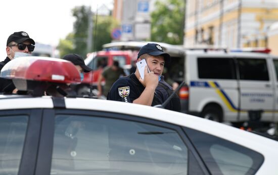 Ukraine Bomb Detonate Threat
