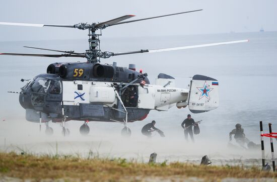 Russia Naval Landing Drill